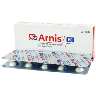 Arnis 24mg 26mg Tablet 10's Strip image
