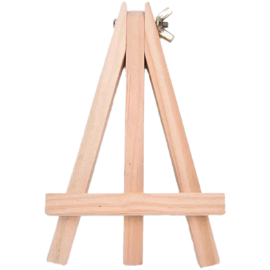 Art Canvas Stand, Wooden Easel - 18 Inches for Canvas, Board holding and Event Decoration image
