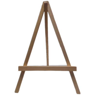Art Canvas Stand, Wooden Easel - 24 Inches for Canvas, Board holding and Event Decoration image