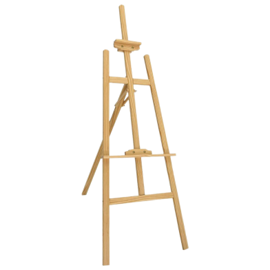 Art Canvas Stand, Wooden Easel - 36 Inches for Canvas, Board holding and Event Decoration image