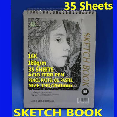Artist Materials Sketch Book 35 Sheets image