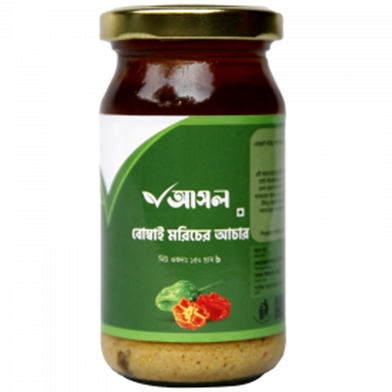 Ashol Bombai Chilli Pickle (Bombai Moricer Achar) - 150Gm image