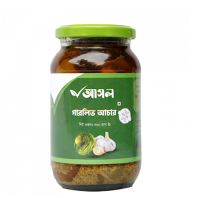 Ashol Garlive Pickle (Garlive Achar) - 400Gm image