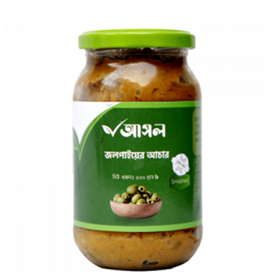 Ashol Olive Pickle Smashed (Jolpai Achar Vorta) - 350Gm image