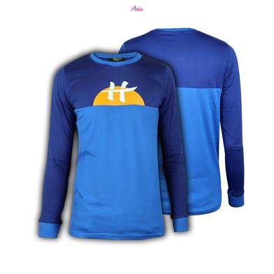 Asilz Kids Premium Full Sleeve T-shirt Bellwether Blue Colour image