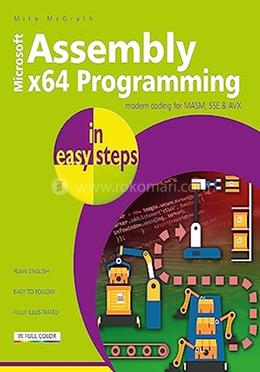 Assembly x64 in Easy Steps: Modern Coding for MASM, SSE image