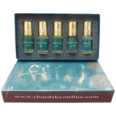 Zayden Attar Perfume Combo Package - 05 pcs image