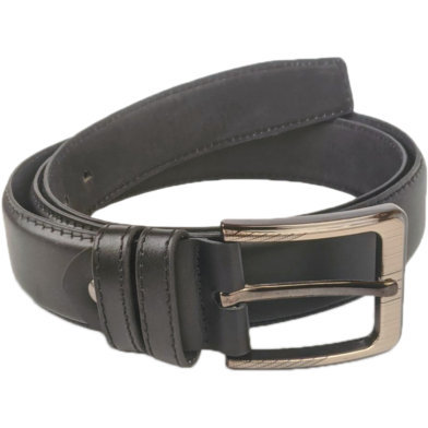 Aurora Black Premium Leather Belt image