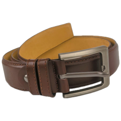 Aurora Chocolate Premium Leather Belt image