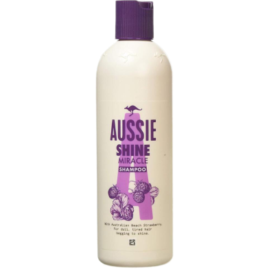 Aussie Shine Miracle Beach Strawberry Shampoo 300 ml (UAE) image