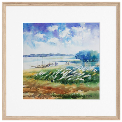 Autumn Watercolor - (26x26)inches image