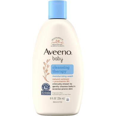 Aveeno Baby Cleansing Therapy Moisturizing Wash 236 ml image