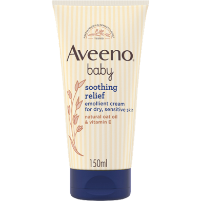 Aveeno Baby Soothing Relief Emollient Cream 150 ml image