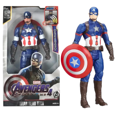 Avengers Super Heros Action Figuer Captin America - 12 inch image