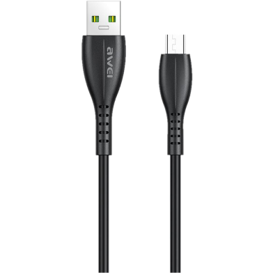 Awei CL-115M 1000mm Charging Data Cable For Micro-USB 2.4A image