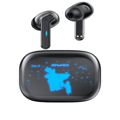 Awei T53 ANC Gen-Z edition True Wireless Earbuds-black image