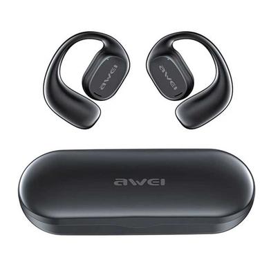 Awei T69 Wireless Air Conduction Bluetooth Earphones – Black Color image