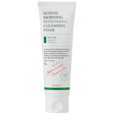 Axis-Y Sunday Morning Refreshing Cleansing Foam 120ml image