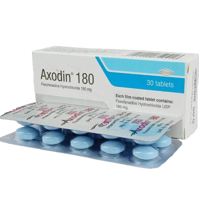 Axodin 180 mg - 10's Strip Tablet image