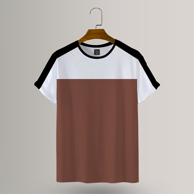 Azan Lifestyle: Contrast T-shirt- AT145- Size XL image