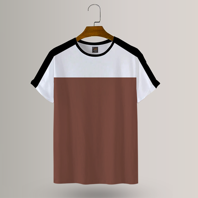 Azan Lifestyle: Contrast T-shirt- Size M image
