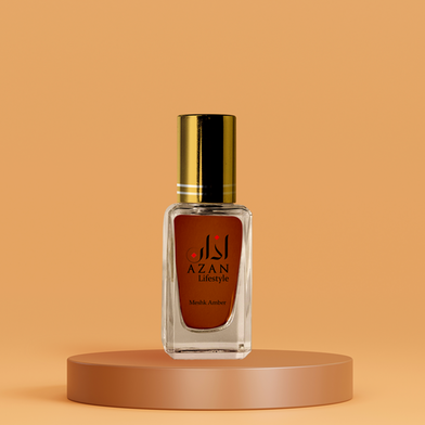 Azan Lifestyle Meshk Amber Attar - 4.25ml image