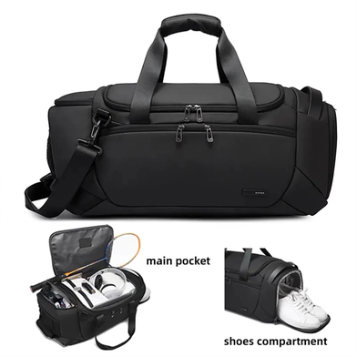 Bange Large Capacity Duffel Travel Bag (Black) image