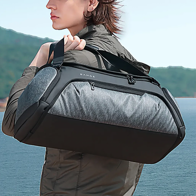 Bange Large Capacity Duffel Travel Bag (Grey) image