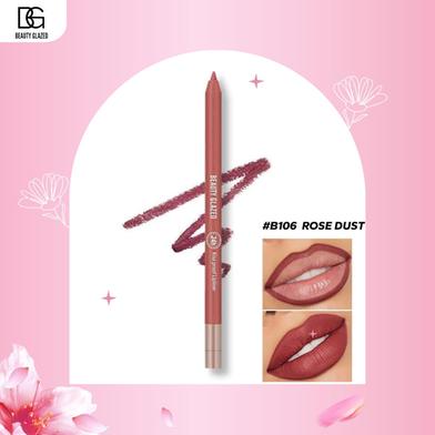 Beauty Glazed Waterproof And Long Lasting Lip Liner - B106 Rose Dust :  Beauty Glazed 