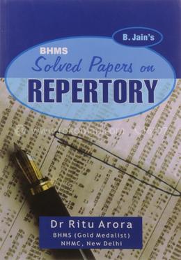 B.H.M.S. Solved Paper on Repertory image
