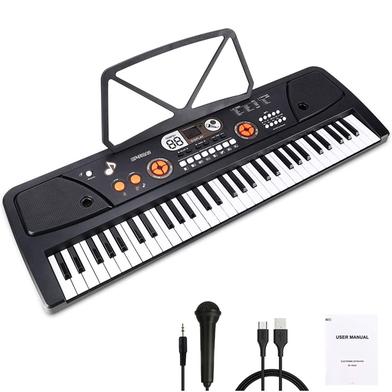 Kids Piano 61 Keys Electronic Music Keyboard with Microphone USB System Educational Musical Toy image