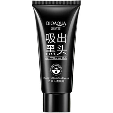 BIOAQUA Activated Carbon Blackhead Remove Mask - 60gm image