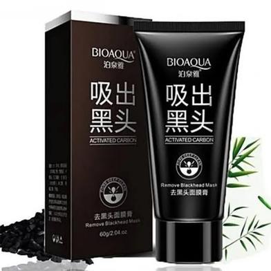 BIOAQUA Activated Carbon Blackhead Remove Mask - 60gm image