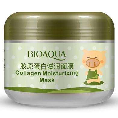 BIOAQUA Black Pig Carbonated Bubble Face Mask Clay Facial Mask Deep Pore Clean Whitening Skin Moisturizer Anti Aging Skin Care-100gm image