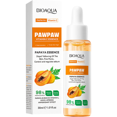 BIOAQUA Facial Care Moisturizing White Nourishing Papaya Vitamin C Serum-30ml image