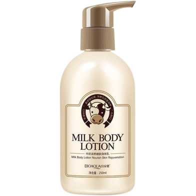 BIOAQUA Milk Body Lotion Nourishes The Skin Hydrating Oil-Control Chamfer To Soothe The Skin-250ml image
