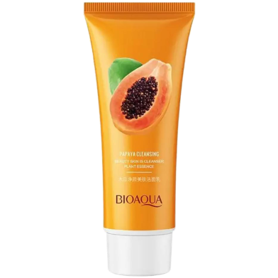 BIOAQUA Papaya Cleansing Face Wash -100g image