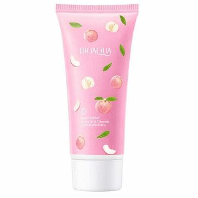 Bioaqua Face Wash Peach Extract Amino Acid Cleanser Pembersih Wajah- 100G image