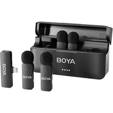 BOYA BY-V4U 4-Channel Mini Wireless Microphone image