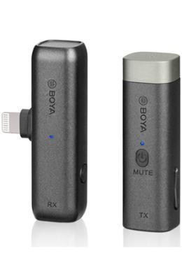 Boya BY-WM3D 2.4G Mini Wireless Microphone For IOS image