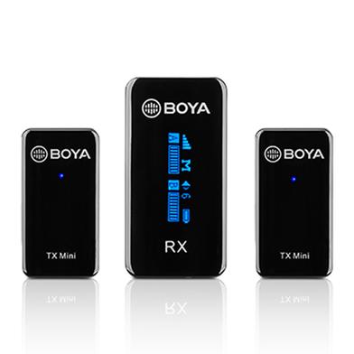 BOYA BY-XM6-S2 Mini Ultra Compact 2.4GHz Dual-Channel Wireless Microphone System image