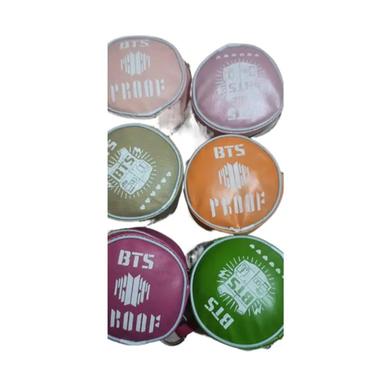 BTS Mini Round Handbag Cute Simple Style Small Wallet Coin Purse Kids Children image