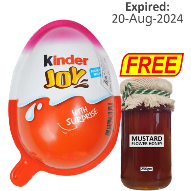 BUY 1 Kinder Joy Lei with Surprise (20gm) GET 1 Mustard Honey 250gm FREE!! image