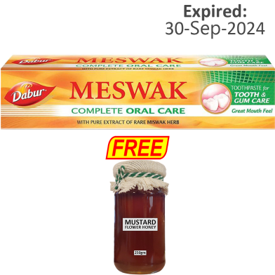 BUY 1 Meswak Toothpaste - 100gm GET 1 Mustard Honey 250gm FREE!! image