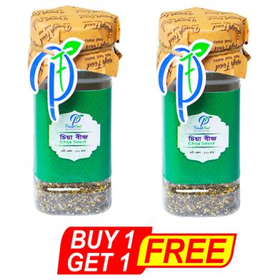 BUY 1 Panash Food ‍Chia Seed - 100 gm GET 1 Chia Seed - 100 gm FREE image