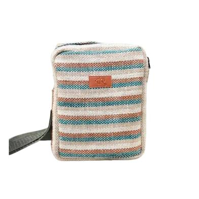 Baah's Retro In Stripes Jute Fanny Pack image