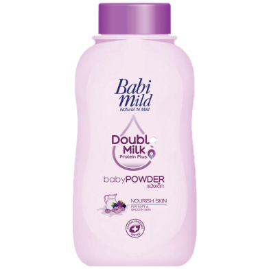 Babi Mild Double Milk Protein Plus/Organic Baby Powder 160gm image