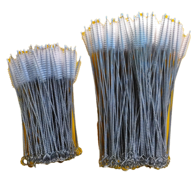 Baby Bottle Straw Brush, Milk Bottle Brush, Water Cup Brush, Stainless Steel Straw Brush, Test Tube Cleaning Brush, Multifunctional Baby Cleaning Brush -2pcs image