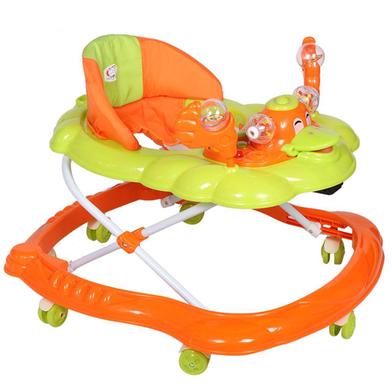 Baby Duck Model Walker, Toddler Walking Assistant with push handle bar (Foot Rest or Umbrella any One) image