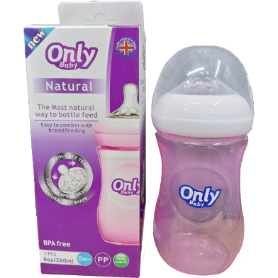 Baby Feeding Bottle 260 ml (Only Baby) - 1pcs image